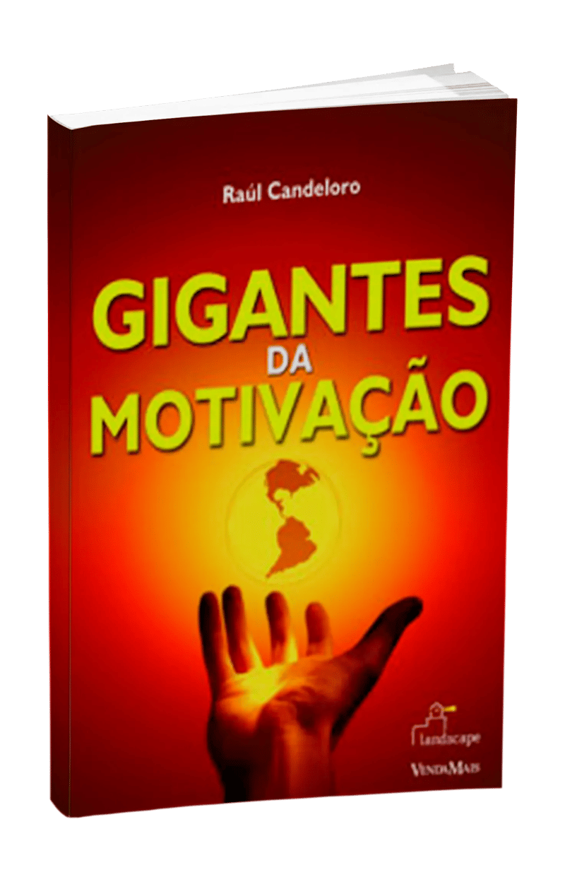 Capa do livro Gigantes da Motivação, com participação de Erik Penna