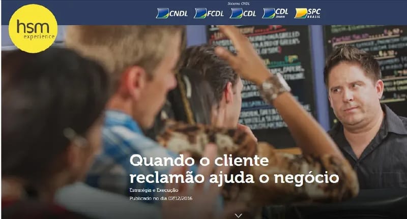 Publicação sobre Erik Penna na HSM